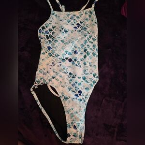 Jolyn Gavin 30, ghost mermaid print, very rare but stiff straps